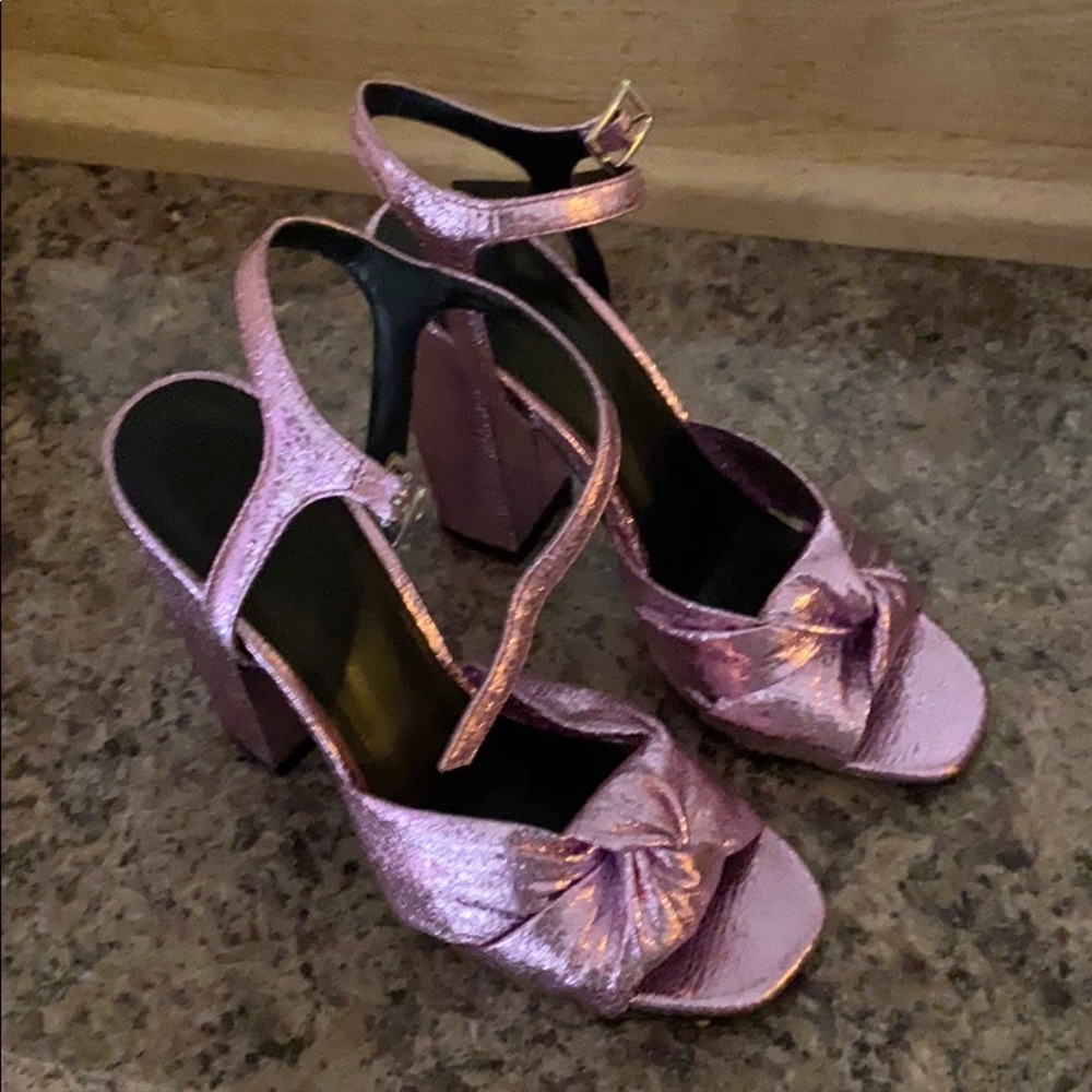ASOS pink heels